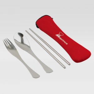 不鏽鋼餐具三件套,旅行用品