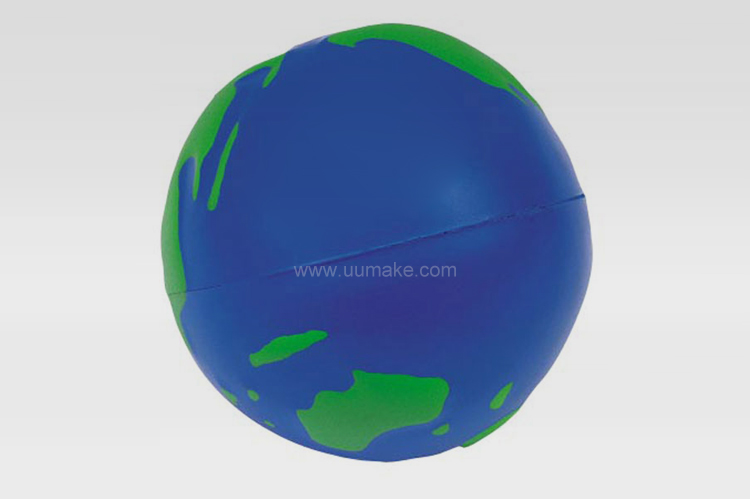 地球減壓球 PU解壓球,釋壓球,發泄球,舒壓玩具,禮品定制,廣告贈品,地球減壓球